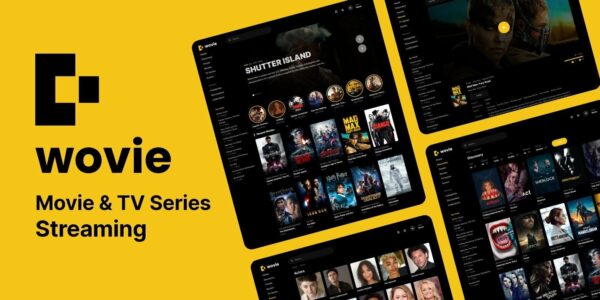 Wovie v5.1.0 – Movie and TV Series Streaming Platform