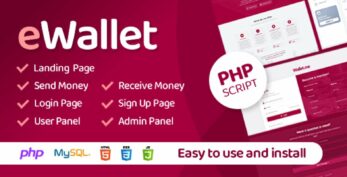 eWallet v3.0 – PHP Script
