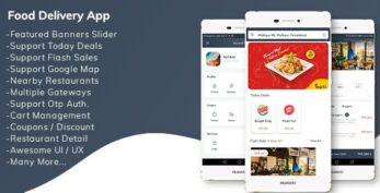 Restaurant Food Delivery App with Delivery Boy v1.0