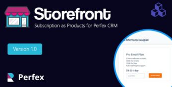 Products and services for Perfex CRM v1.3.2