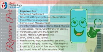 Repairer Pro v1.3 – Repairs, HRM, CRM & much more