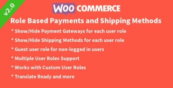 WooCommerce Role-Based Payment / Shipping Methods