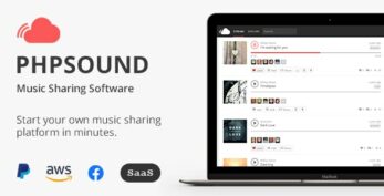 phpSound v6.6.0 – Music Sharing Platform