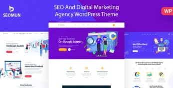 Seomun – Digital MarketSeomun v1.0.9 – Digital Agency & Marketing WordPressing Agency WordPress Theme