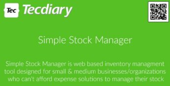 Simple Stock Manager v3.0.0 [Activated]