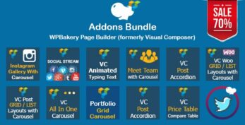 WPBakery Page Builder Addons Bundle (formerly Visual Composer)