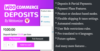 WooCommerce Deposits – Partial Payments