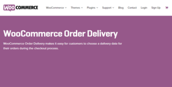 WooCommerce Order Delivery