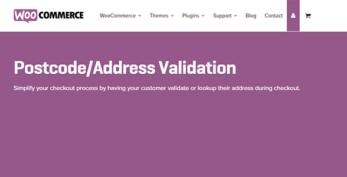 WooCommerce Postcode/Address Validation