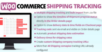 WooCommerce Shipment Tracking