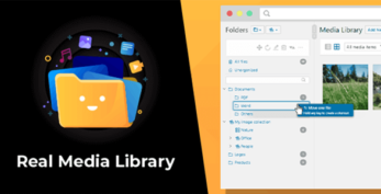 WordPress Real Media Library – Media Categories / Folders File Manager