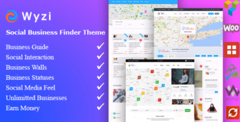Wyzi – Business Finder WordPress Directory Listing Theme