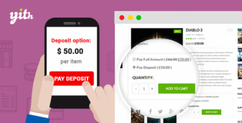 YITH WooCommerce Deposits and Down Payments Premium