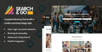 Search & Go v2.6 – Smart Directory Theme