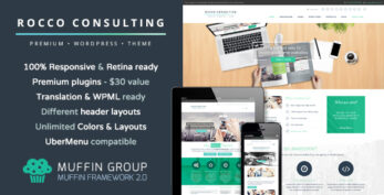 Rocco Flat WordPress Theme v1.4.3