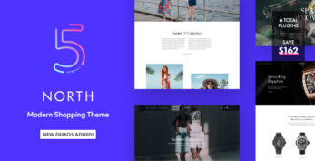 North v5.7.5 – Responsive WooCommerce Theme