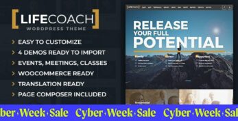 Life Coach WordPress Theme v3.0.0