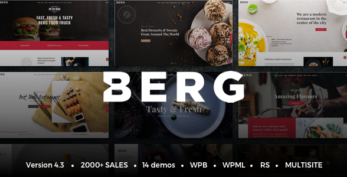 BERG v4.2 – Restaurant WordPress Theme