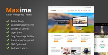 Maxima v1.20 – Retina Ready WordPress Theme