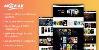 AmyMovie v4.2.0 – Movie and Cinema WordPress Theme