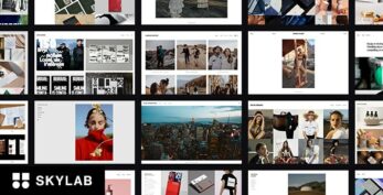 Skylab v3.9.4 – Portfolio / Photography WordPress Theme