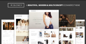 Regency: v1.10.0 A Beautiful & Modern Ecommerce Theme