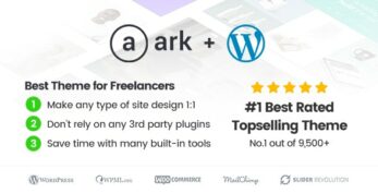 The Ark v1.71.0 | WordPress Theme made for Freelancers