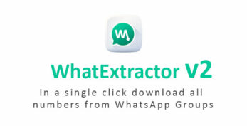 WhatExtractor v2.0.0 – WhatsApp Contacts Extractor