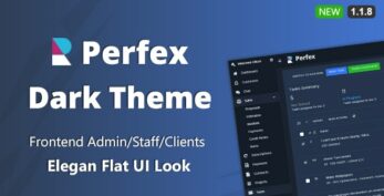 Perfex CRM Dark Theme v1.1.5