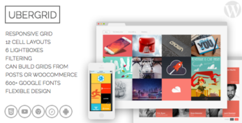 UberGrid – responsive grid builder for WordPress