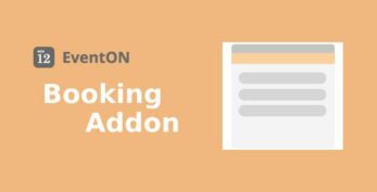 EventOn Bookings
