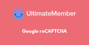 Ultimate Member Google reCAPTCHA Addon