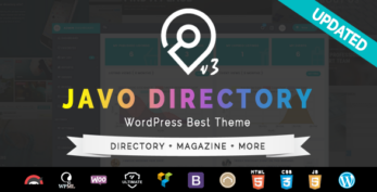 Javo Directory v5.1.3 WordPress Theme [Activated]