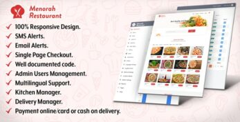 Menorah Restaurant v1.0.1 – Restaurant Food Ordering System