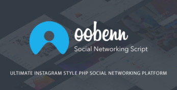oobenn v3.8.3 – Ultimate Instagram Style PHP Social Networking Platform