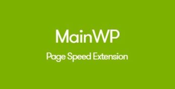 MainWP Page Speed