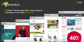 Venedor v2.6.2 – WordPress + WooCommerce Theme