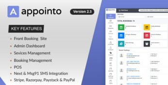 Appointo v2.3.6 – Booking Management System