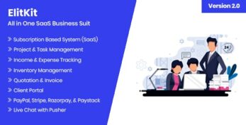 ElitKit v2.3 – All In One SaaS Business Suit