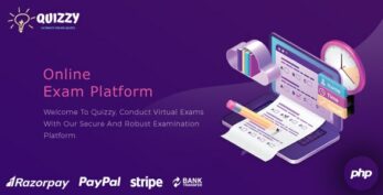 Quizzy v4.4.0 – Online Examination Platform