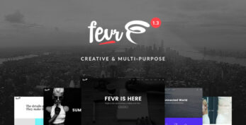 Fevr – Creative MultiPurpose Theme