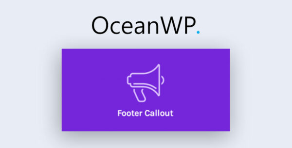 OceanWP Footer Callout