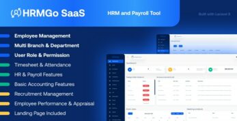 HRMGo SaaS v7.4 – HRM and Payroll Tool