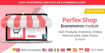 Perfex E-shop Module v1.2.2 – Sell Products & Services with POS support and Inventory Management