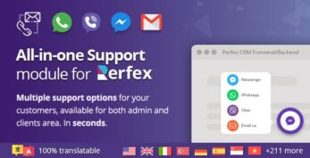 All-in-one Support module for Perfex v1.0