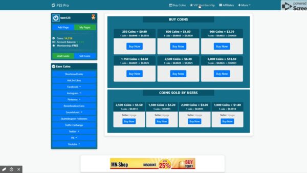 Powerfull Exchange System Pro