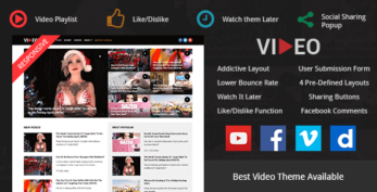 MyThemeShop Video WordPress Theme