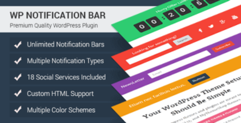 MyThemeShop WP Notification Bar Pro
