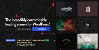 PageLoader: Loading Screen and Progress Bar for WordPress
