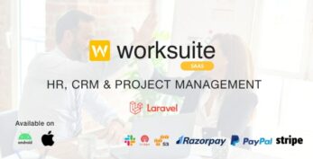 Worksuite Saas v5.4.84 – Project Management System